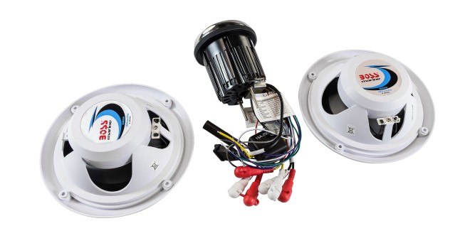 Морская магнитола BOSS MCKGB350W.6 (комплект2)