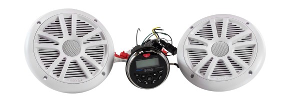 Морская магнитола BOSS MCKGB350W.6 (комплект2)