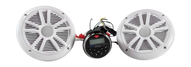 Морская магнитола BOSS MCKGB350W.6 (комплект2)
