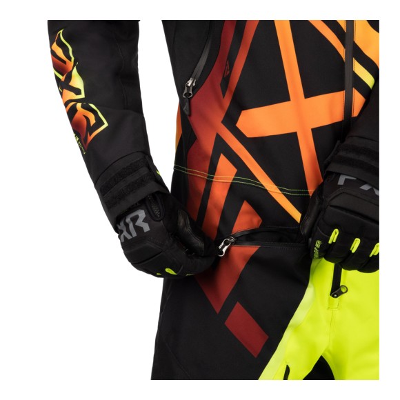 Комбинезон FXR CX F.A.S.T. с утеплителем Black/Inferno, L