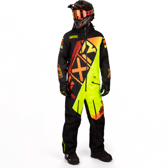 Комбинезон FXR CX F.A.S.T. с утеплителем Black/Inferno, L