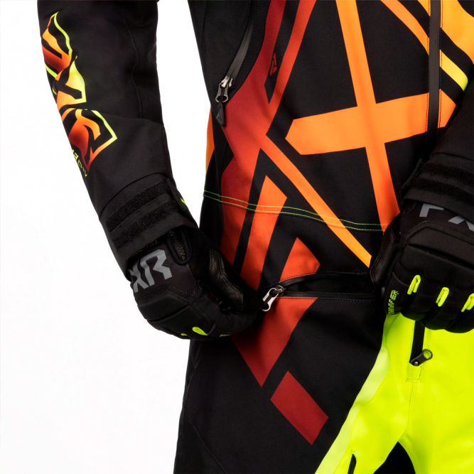 Комбинезон FXR CX F.A.S.T. с утеплителем Black/Inferno, L