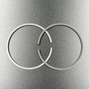 Кольца поршневые, комплект на один поршень Yamaha 20-25 (0.50mm) (Yamaha)