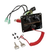 Панель замка зажигания Yamaha, для 2-х моторов, 6K1-82570-08, Marine Rocket Панель замка зажигания Yamaha, для 2-х моторов, 6K1-82570-08, Marine Rocket