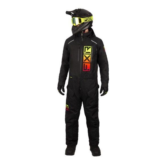 Комбинезон FXR Recruit F.A.S.T. с утеплителем Black/Sherbert, XL Комбинезон FXR Recruit F.A.S.T. с утеплителем Black/Sherbert, XL