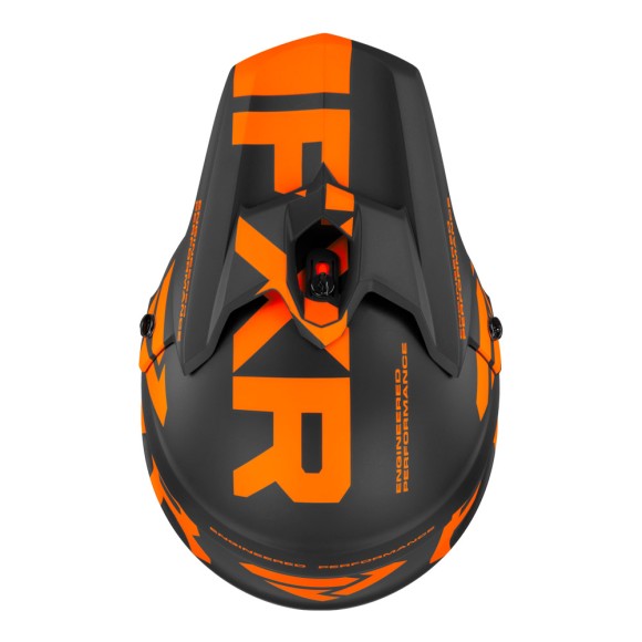 Шлем FXR Torque Team Black/Orange, M Шлем FXR Torque Team Black/Orange, M