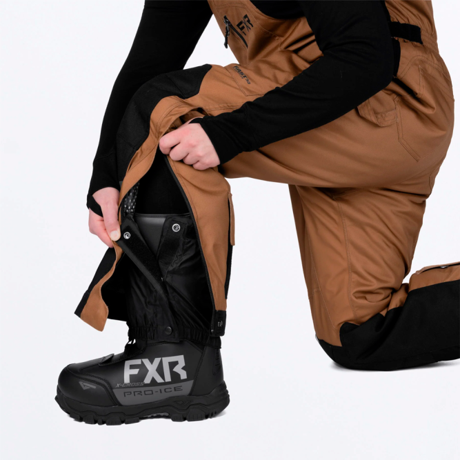 Полукомбинезон FXR Excursion с утеплителем Copper/Asphalt, L