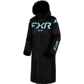Пальто FXR Warm-Up с утеплителем Black/Maui Blue, M