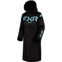 Пальто FXR Warm-Up с утеплителем Black/Maui Blue, M