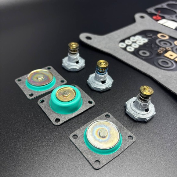 Ремкомплект карбюратора Mercruiser V8 (прокладки паронитовые) REBUILD KIT (Quicksilver)