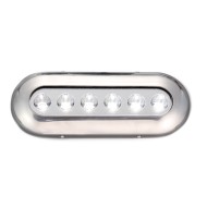 Фонарь подводный AAA, нержавеющая сталь, пластик белый