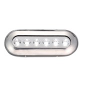 Фонарь подводный AAA, нержавеющая сталь, пластик белый