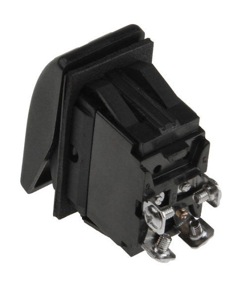 Переключатель двухпозиционный ON-OFF 12 В/16А 4Р Переключатель двухпозиционный ON-OFF 12 В/16А 4Р