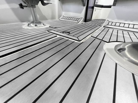 Комплект палубного покрытия для Yamaha FR-26, тик серый, с обкладкой, Marine Rocket Комплект палубного покрытия для Yamaha FR-26, тик серый, с обкладкой, Marine Rocket