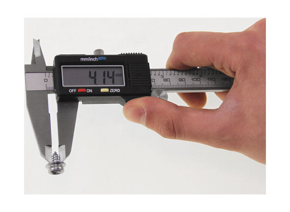 Нижняя часть кнопки DOT на шурупе 9.5 мм, нержавеющая