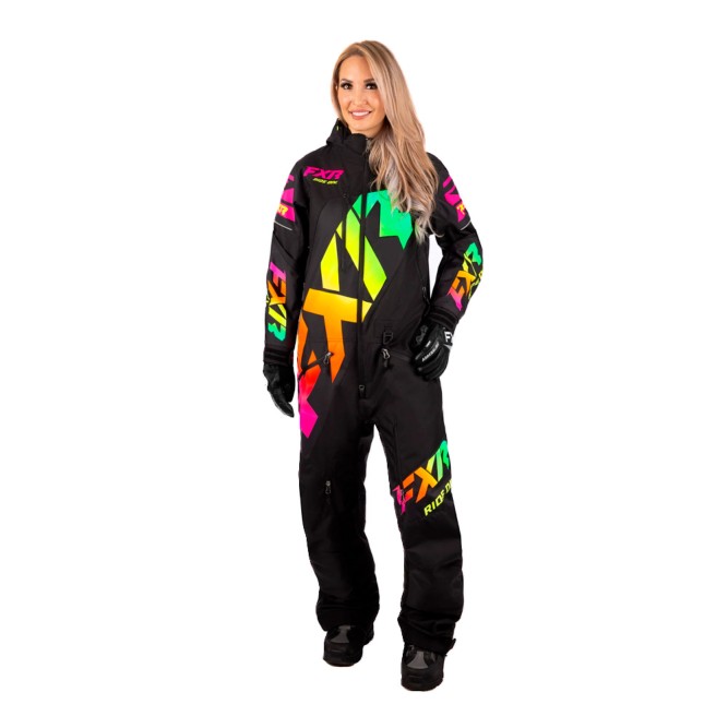 Комбинезон FXR CX без утеплителя Black/Sherbert, 4