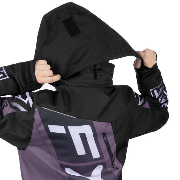Комбинезон FXR CX без утеплителя Black/Muted Grape, 4