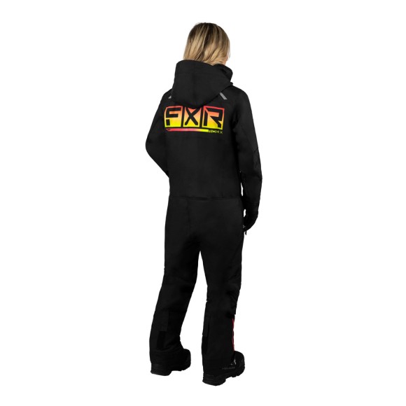 Комбинезон FXR Recruit F.A.S.T. с утеплителем Black/Rasp-Hi Vis Fade, 8