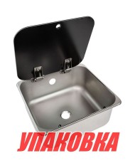 Мойка прямоугольная, стеклянная крышка, Marine Rocket (упаковка из 5 шт.)