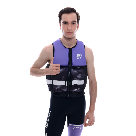 Жилет спасательный JetPilot 3SXTY Hyperflex S-grip Eco Vest Purple, XL Жилет спасательный JetPilot 3SXTY Hyperflex S-grip Eco Vest Purple, XL