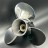 Гребной винт Yamaha 20-30, F20-25 (3x10-1/8x13) (СТАЛЬ) (POLASTORM)