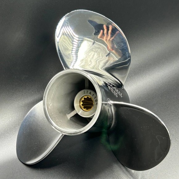 Гребной винт Yamaha 20-30, F20-25 (3x10-1/8x13) (СТАЛЬ) (POLASTORM)