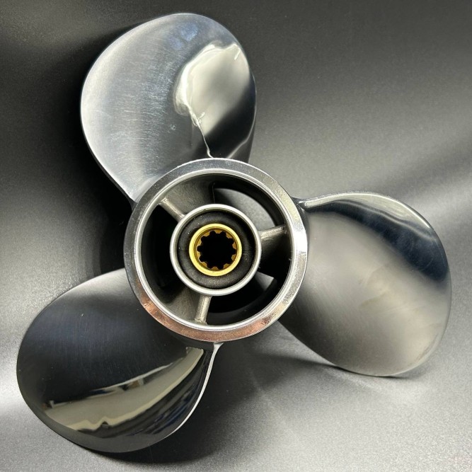 Гребной винт Yamaha 20-30, F20-25 (3x10-1/8x13) (СТАЛЬ) (POLASTORM)