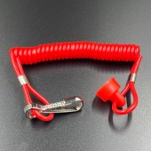 Шнур аварийного выключения с колпачком двигателя Arctic Cat (0709-055) (KINETIX)