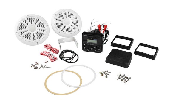 Морская магнитола BOSS MCKGB450W.6 (комплект2)