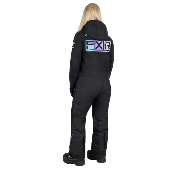 Комбинезон FXR Recruit F.A.S.T. с утеплителем Black/Sky-Lilac-Wht Fade, 4 Комбинезон FXR Recruit F.A.S.T. с утеплителем Black/Sky-Lilac-Wht Fade, 4