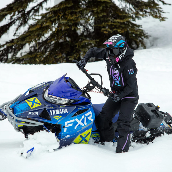 Комбинезон FXR Recruit F.A.S.T. с утеплителем Black/Sky-Lilac-Wht Fade, 4 Комбинезон FXR Recruit F.A.S.T. с утеплителем Black/Sky-Lilac-Wht Fade, 4