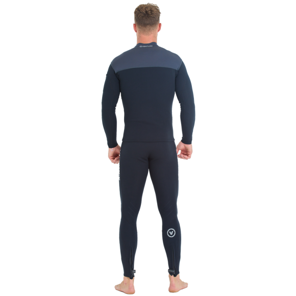 Комплект гидрокостюм и гидрокуртка JetPilot Venture Black, 2XL