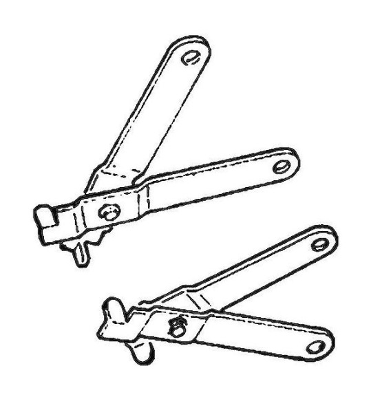 Комплект переходников для подключения тросов C5 к ДУ B90 Комплект переходников для подключения тросов C5 к ДУ B90