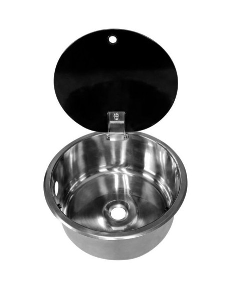 Мойка круглая, стеклянная крышка, Marine Rocket Мойка круглая, стеклянная крышка, Marine Rocket