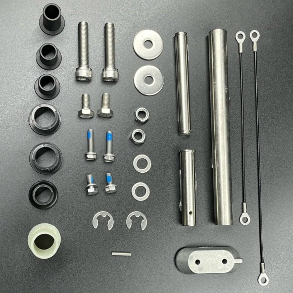 Поворотная рама YAMAHA 40X (S) комплект со струбцинами под гидравлику