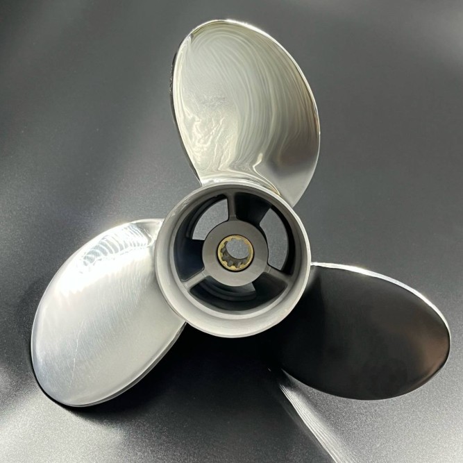 Гребной винт Yamaha 20-30, F20-25 (3X10 1/8X15) (СТАЛЬ) (POLASTORM)