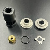 Набор для крепления винта (2 втулки; 2 шайбы; гайка) Mercury 40-60 (835257Q12)  (JSP)