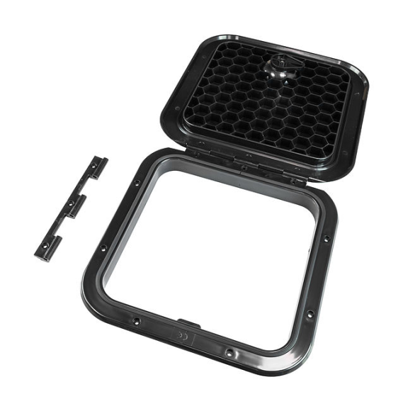 Люк смотровой 373 х 373 мм, черный