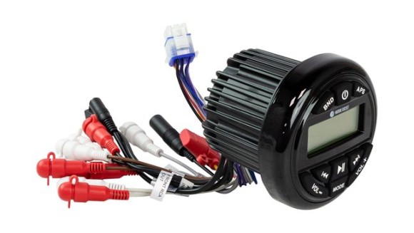 Морская магнитола MRH-833, черный ободок, Marine Rocket