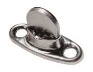 Застежка тентовая поворотная c панелькой, нержавеющая сталь, Osculati, упаковка 50 шт. Застежка тентовая поворотная c панелькой, нержавеющая сталь, Osculati, упаковка 50 шт.