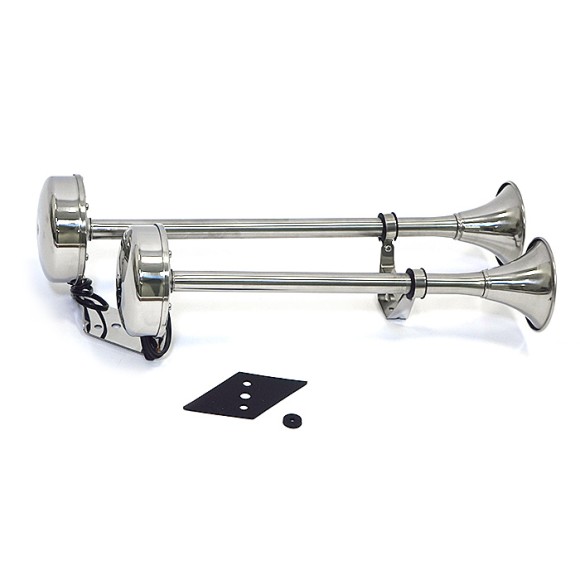 Горн электрический двухтональный ( в блистере) Горн электрический двухтональный ( в блистере)