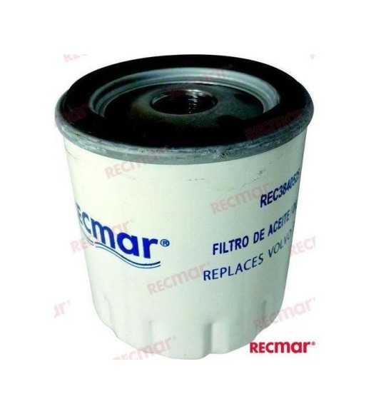 Фильтр маслянный Volvo Penta D1-30/D2-40-75/MD2030-40, Recmar Фильтр маслянный Volvo Penta D1-30/D2-40-75/MD2030-40, Recmar