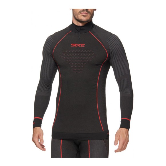 Термокофта SIXS TS13W CU Black/Red, XL/2XL