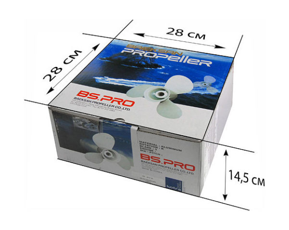 Винт гребной Yamaha 20-30;3x9-7/8x13, BaekSan Винт гребной Yamaha 20-30;3x9-7/8x13, BaekSan