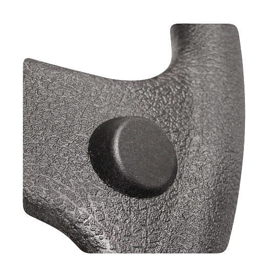 Рулевое колесо E.Chance, обод и спицы черные д. 330 мм