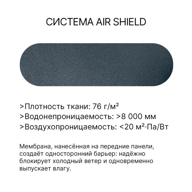 Леггинсы SIXS PNX WB 4-season Black Carbon, XS/S