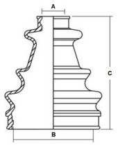 Пыльник шрус BRP/Polaris/Yamaha AT-03081