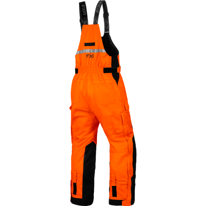 Полукомбинезон FXR Excursion с утеплителем Orange/Black, M
