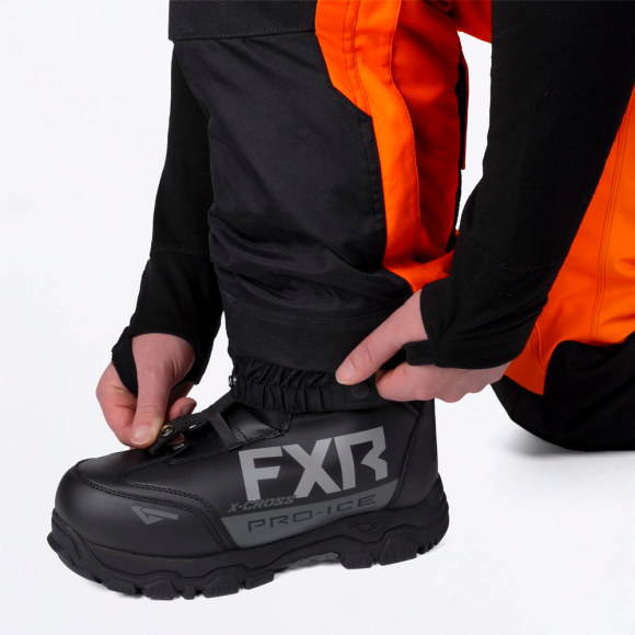 Полукомбинезон FXR Excursion с утеплителем Orange/Black, M