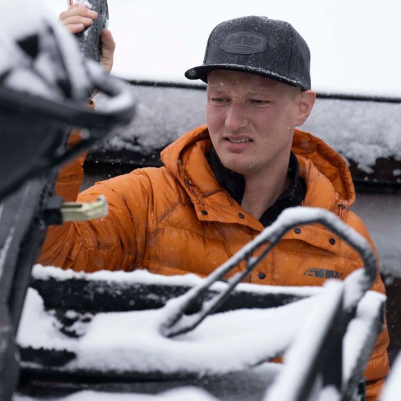 Бейсболка 509 Wooly Mammoth Graphite, One Size